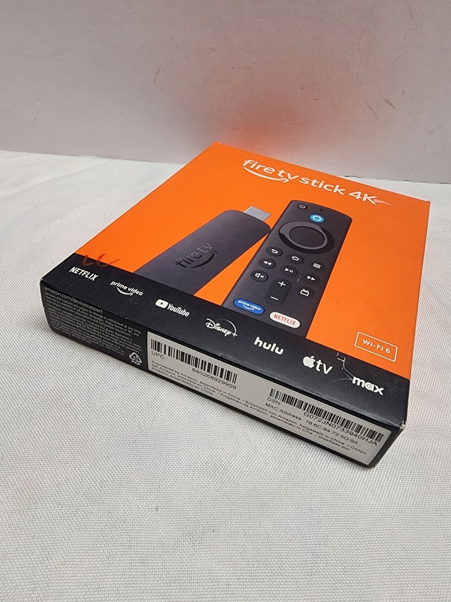 テレビ Amazon Fire TV Stick 4K Amazon Fire TV Stick 4K streaming device, includes support