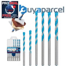Bosch EXPERT 7 Piece Multi-Construction CYL-9 Drill Bit Set Masonry Wood Drill