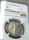 1917-S Obverse Mint Mark Walking Liberty Half Dollar XF-40 NGC Graded --- #766C
