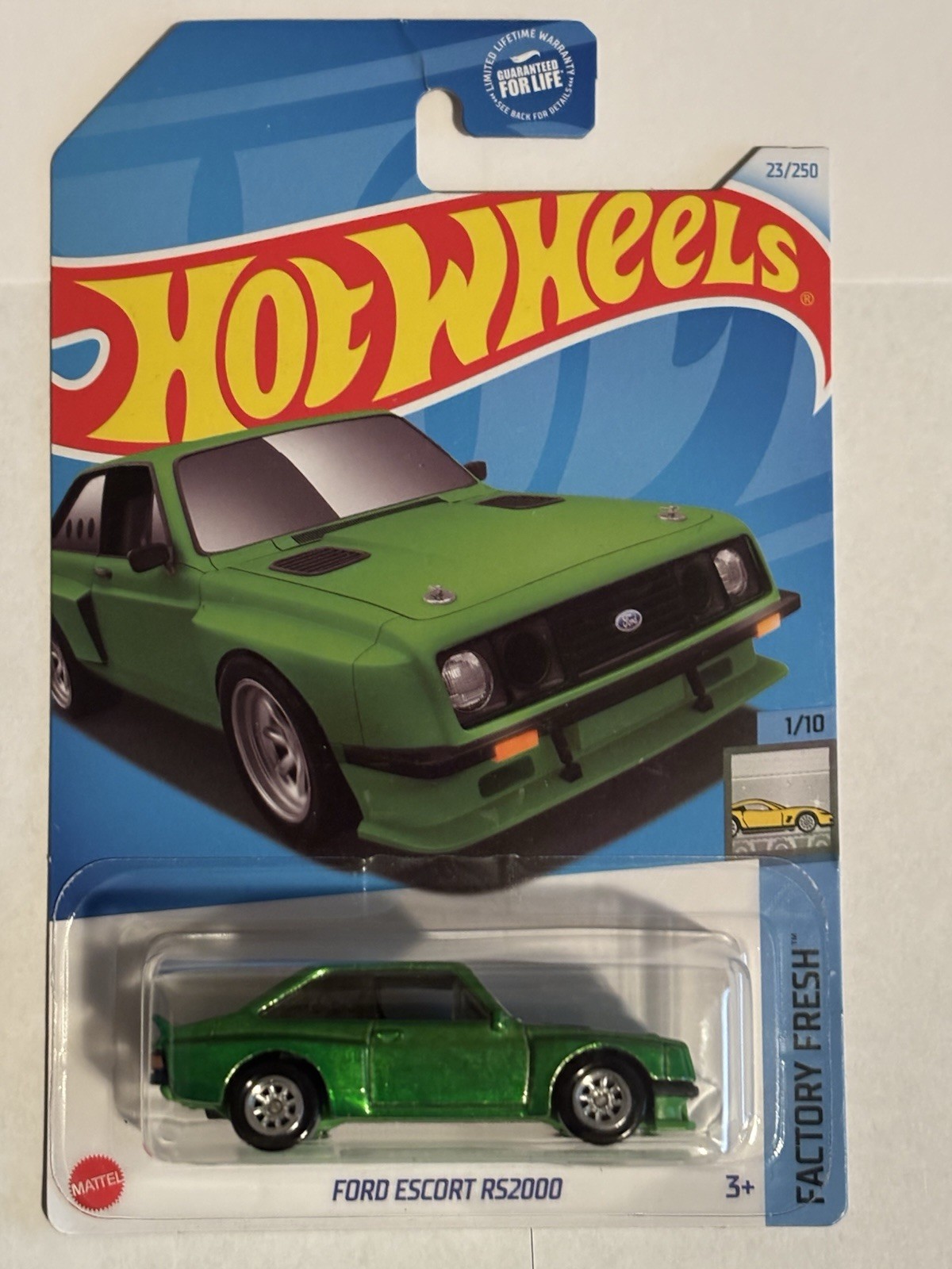 Hot Wheels 2024 Ford Escort RS2000 Super Treasure Hunt From A Case
