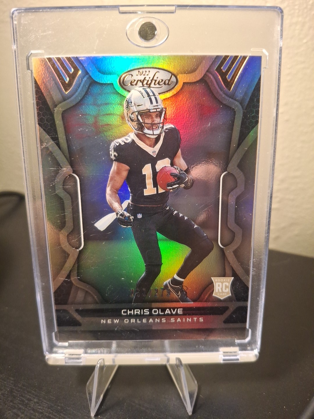 2022 Panini Certified Rookies Chris Olave #113 Mirror Bronze /275 (RC) Saints