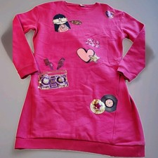 Little Marc Jacobs Pink Dress Longsleeve - Size: 12Y (156cm) EUC