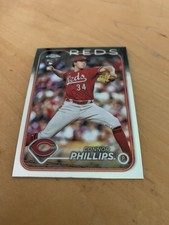 2024 Connor Phillips Topps Chrome RC Rookie Card Cincinnati Reds #20