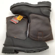 Carhartt Ironwood Men's Leather WP Insulated Alloy Safety Toe Boot Size 15 W