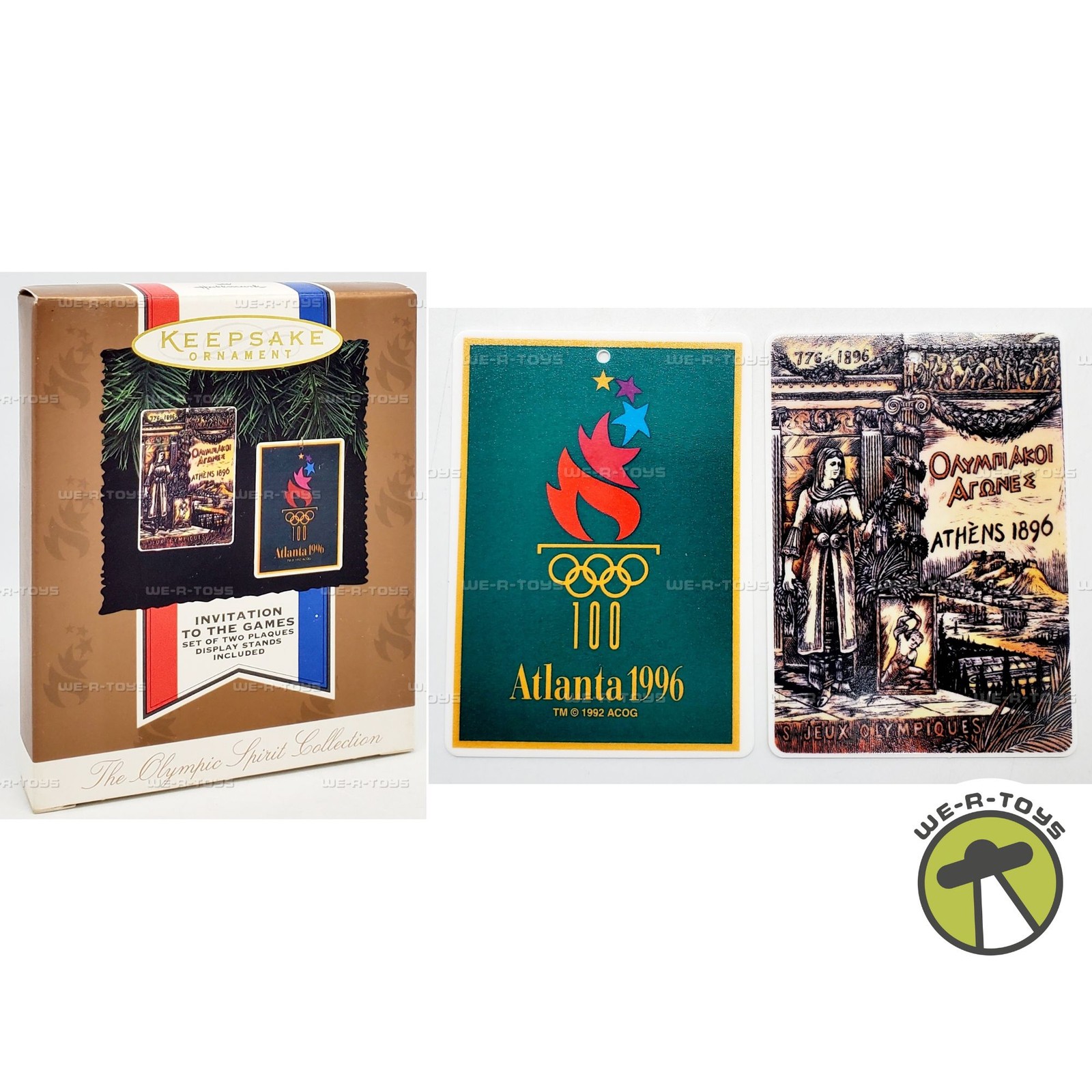 Hallmark Keepsake Ornament the Olympic Spirit Collection Invitation to the Games