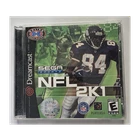 SEGA NFL 2K1 (Sega Dreamcast, 2000) Sports/Football Online Play E NTSC-U/C CIB