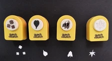 Paper Punches- Scrapbooking-Punch Bunch Punches- Lot of 4 MISC Punches.