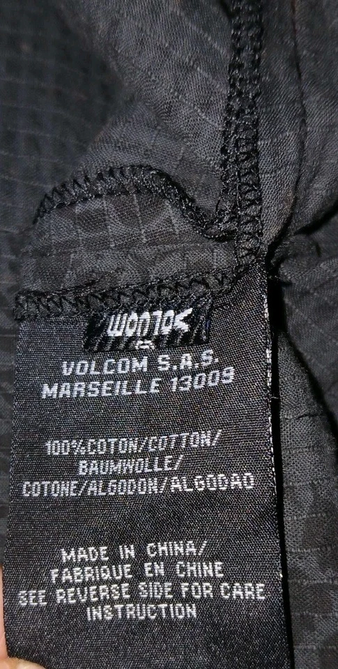 ROBE NOIRE VOLCOM T 38 - Photo 4/4