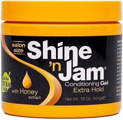 Ampro Shine 'n Jam Pflegendes Gel Extra Halt 16oz 454G UK Kostenlose Lieferung