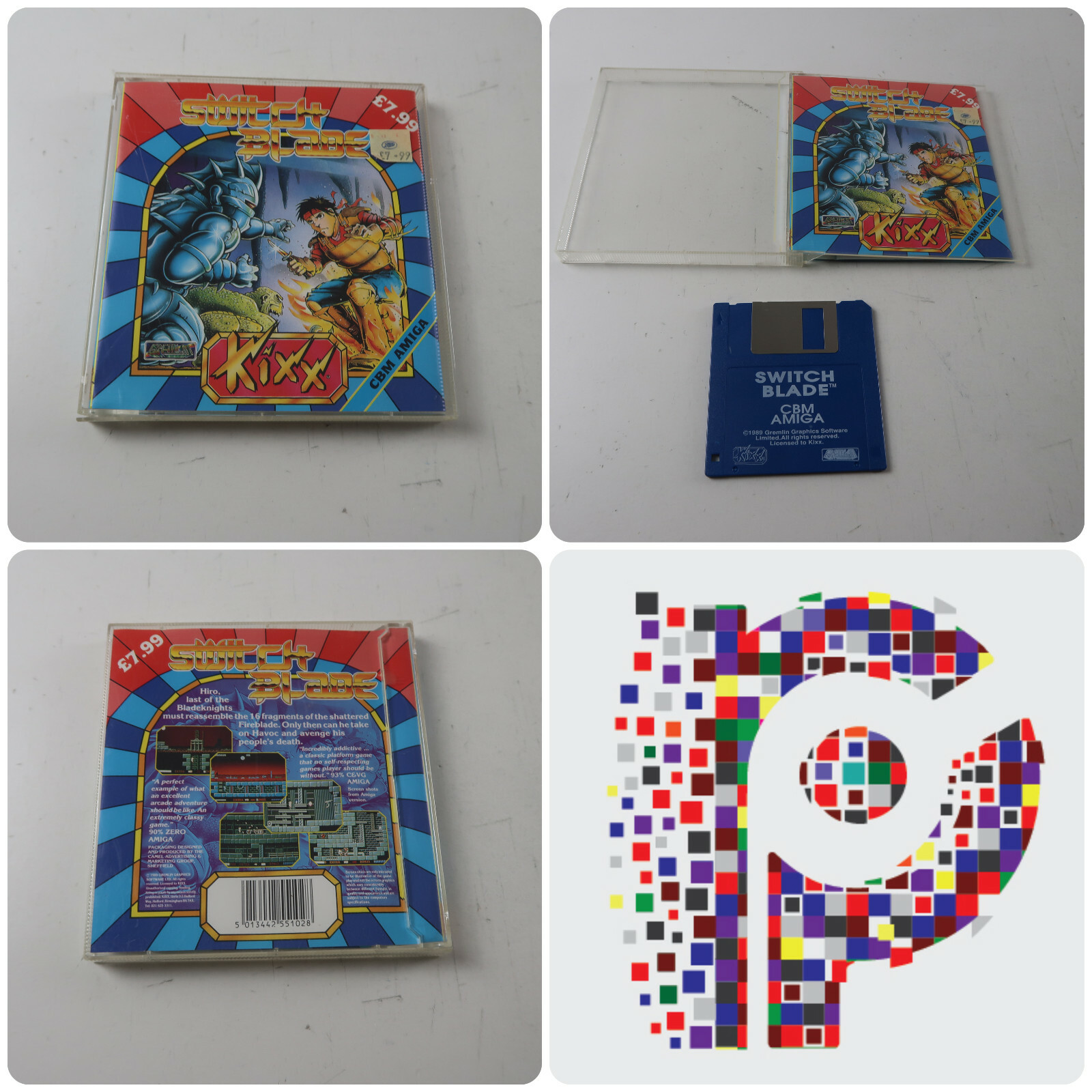 Switch Blade A Kixx Game for the Commodore Amiga Computer tested & working  | eBay