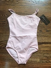 New Theatricals girls pink leotard size medium Child