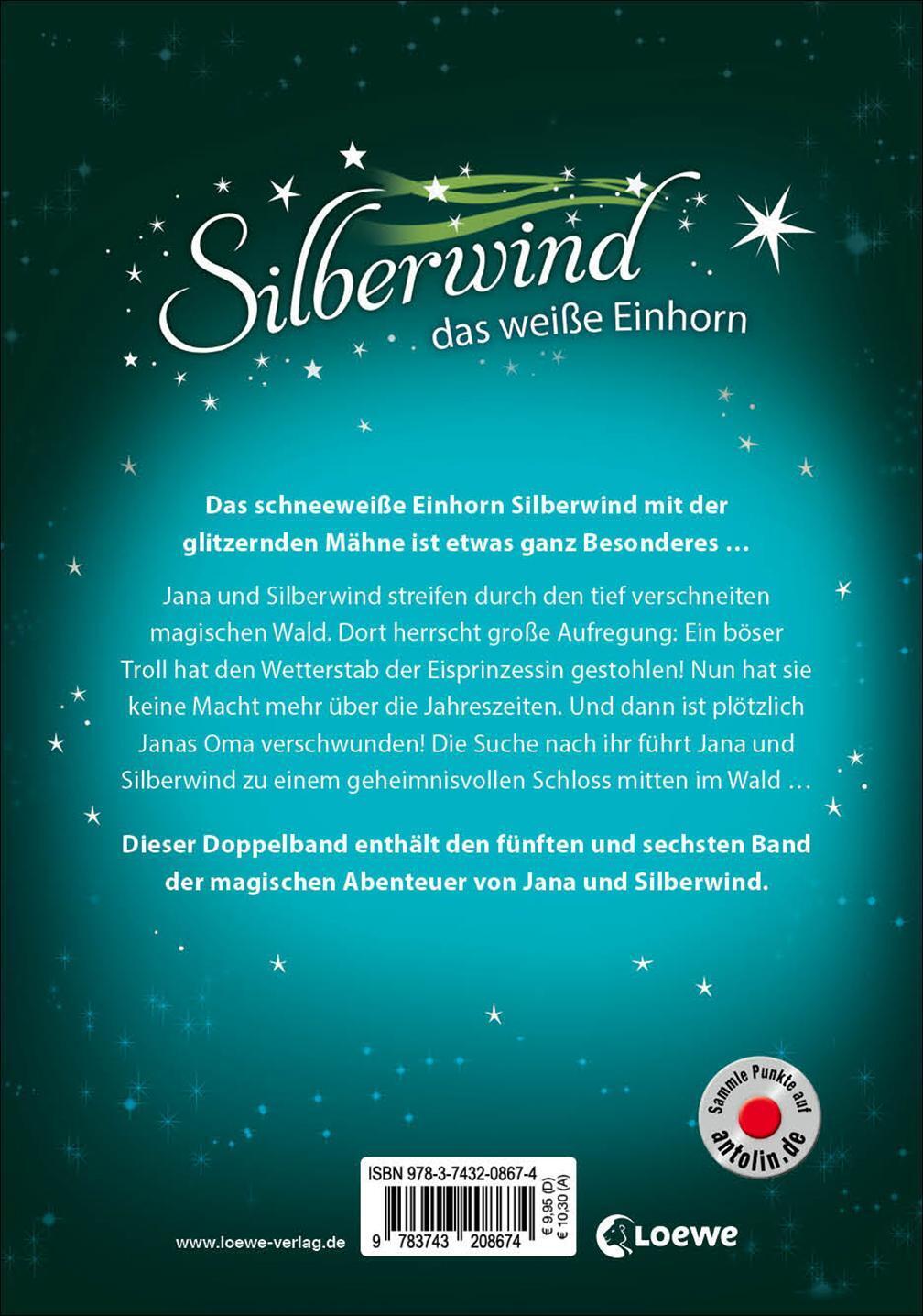 Thumbnail - Silberwind, Das Weiße Einhorn (band 5-6) - Abenteuer Verzauberten Wald