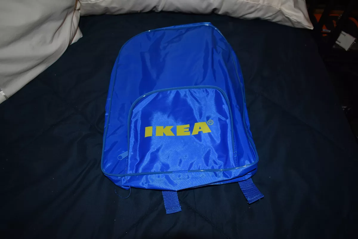 Ikea blue bag backpack hotsell