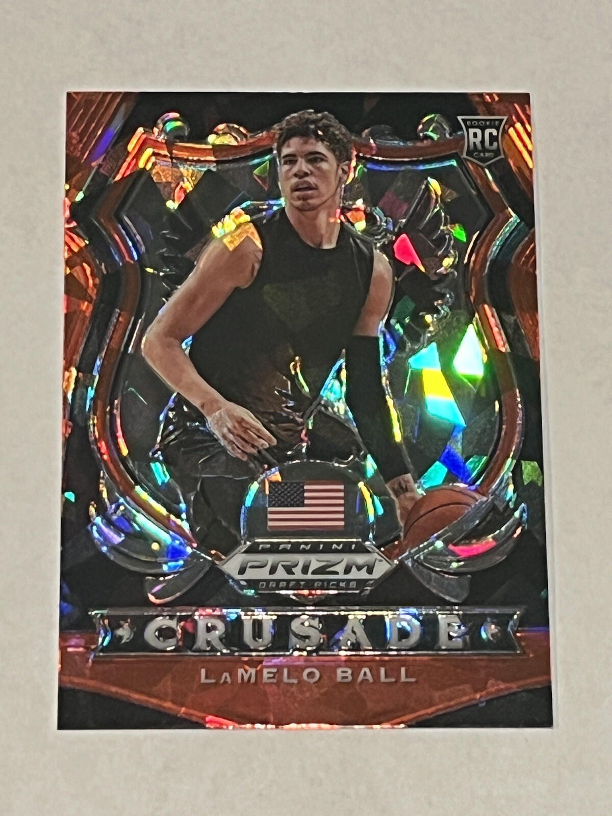 2020 Panini Prizm Draft LaMelo Ball Rookie Crusade