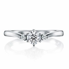 1/2CT White Round Cut Simulated Diamond Three Stone Wedding Ring In 925 Silver