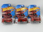 2023 Hot Wheels Trouble Decker lot of three Double Decker buses HW Metro 202/250