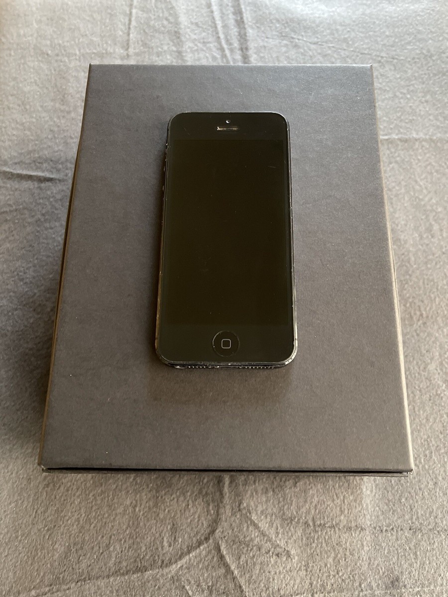 Apple iPhone 5 - Black - 64GB - MD646LL/A - A1428 | eBay
