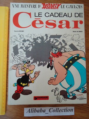 Asterix the Gift of Caesar 1974 First Edition 21 Goscinny Uderzo Obelix B