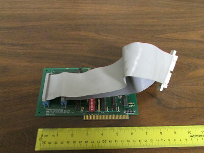 Adelphi Associates IBM PC Interface Board 16-0000665 Rev 01 With Cables Vintage