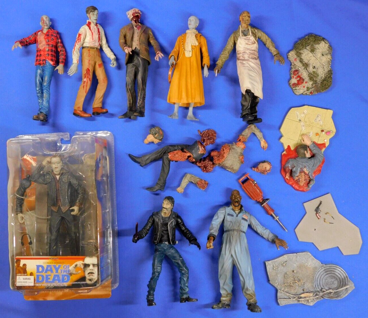 NECA DAWN OF THE DEAD フィギュア Zombie ゾンビ NECA Cult Classics Series 6 Hare Krishna Zombie Figure Dawn of the