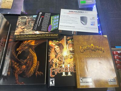 エバークエスト2 コレクターズエディション EverQuest 2 II Collectors Edition PC Game COMPLETE Tin w