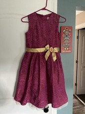Disney Store Sleeping Beauty Aurora Dress Girls size 12
