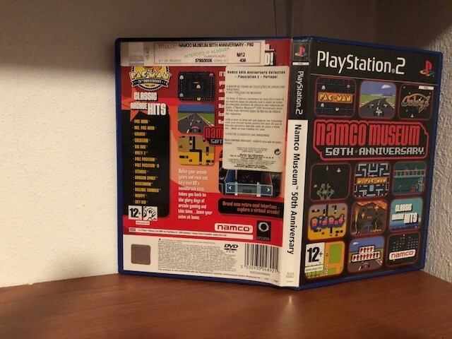 Namco Museum 50th Anniversary PAL UK Sony Playstation 2 PS2 CIB