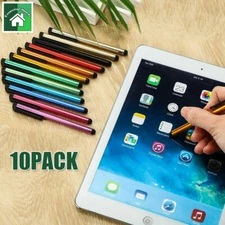 10* Capacitive Touch Screen Stylus Pen Universal for iPhone iPad Samsung Tablet