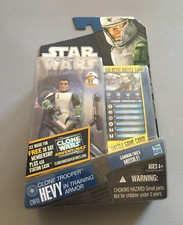 New  Star Wars The Clone Wars Clone Trooper Hevy - CW41 Action Figure - Ships Fr