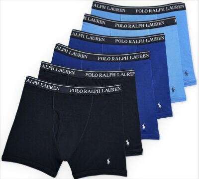 Polo Ralph Lauren Men's Six-Pack Boxer Briefs Choose Size \u0026 Color New 6  Pack | eBay