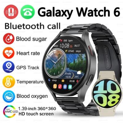 SmartWatch Bluetooth Call Heart Rate GPS Tracker Touchscreen