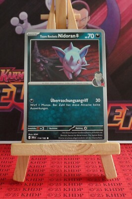 Pokemon DRI - Team Rockets Nidoran  - (Ewige Rivalen 114)  