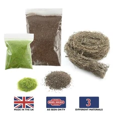 WWS Spring Hedgerow Modelling Kit – Model Railway Wargame Scenery Diorama