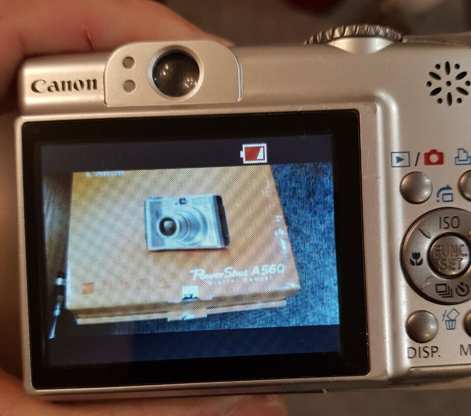Buy Canon PowerShot A560 7.1MP Digital Camera - Silver online | eBay