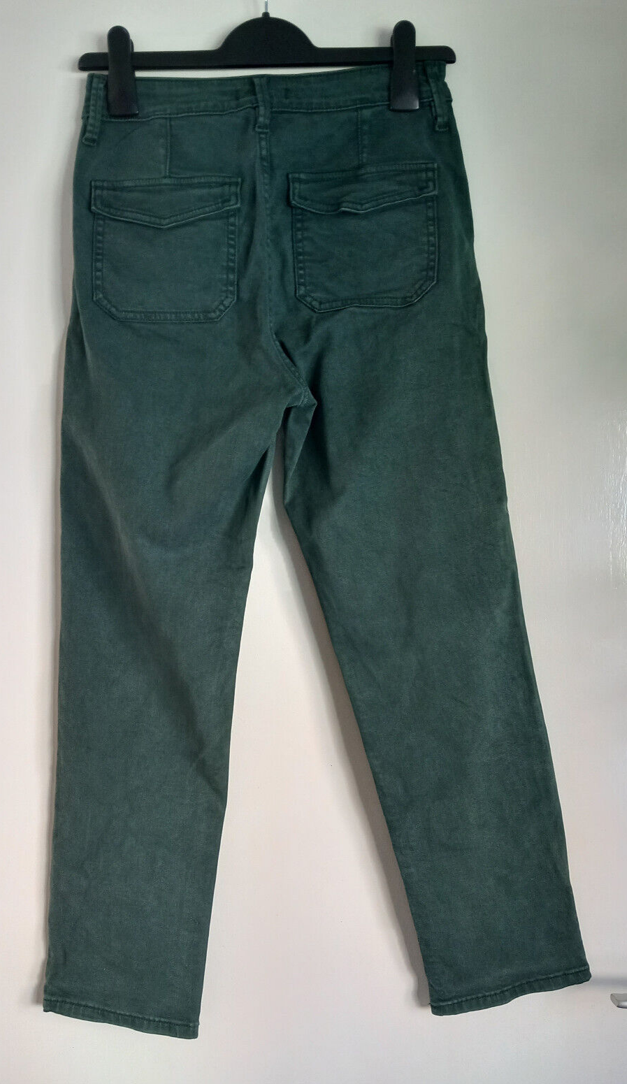 F&F tesco green straight leg stretch denim jeans UK Size 8 eBay