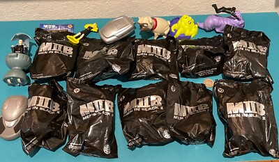 Men in Black MIB II 2002 Burger King Kids Meal Toys - NEW & USED