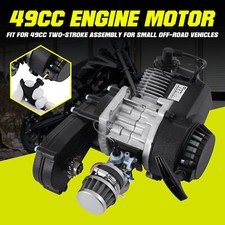 Motor 49CC 2-Takt Dirt Bike Cross Pocketbike ...