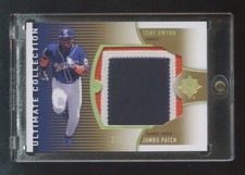 2008 ULTIMATE COLLECTION TONY GWYNN GAME WORN Jumbo PATCH Jersey GOLD #d 2/5 HOF