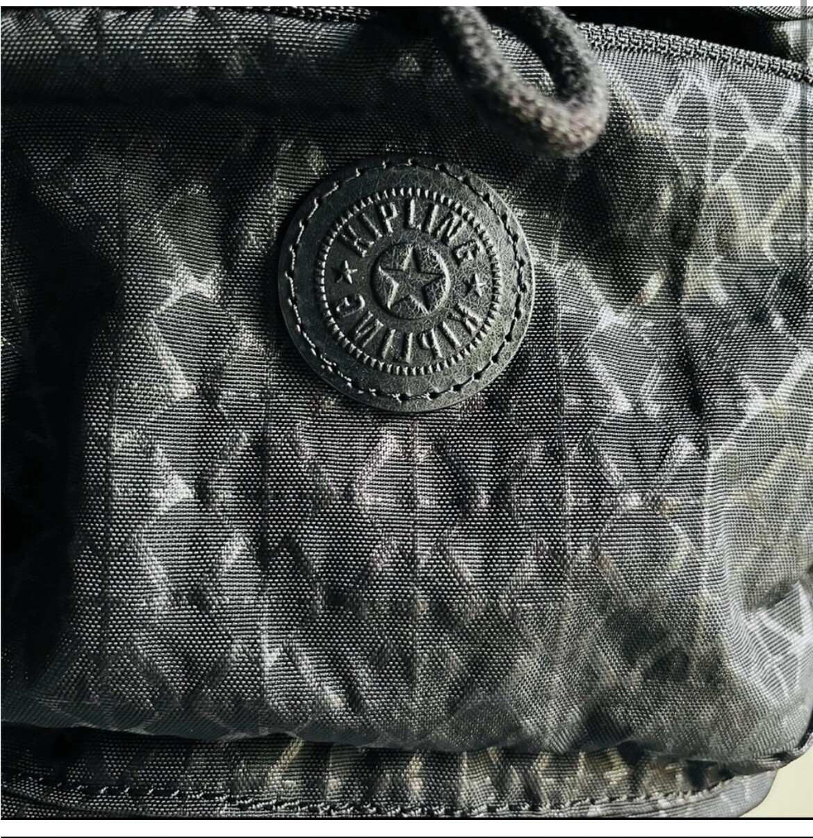 Kipling City Mini Backpack Pattern Black with no … - image 2