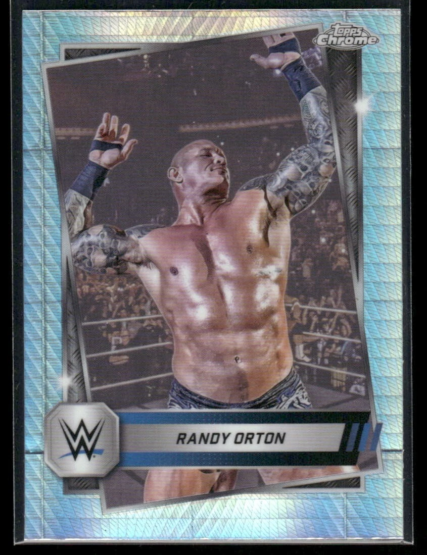 2025 Topps Chrome WWE Randy Orton #14 Prism Refractor