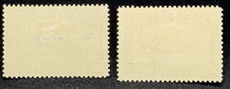 SELLOS DE MATT SCOTT CANADÁ #155-156, EMISIONES ESCÉNICAS DE 10 Y 12 CENTAVOS, MH CV $67,50 Foto 2 de 3