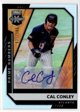 2021 Panini Elite Extra Edition Prime Numbers A Signatures Cal Conley Auto