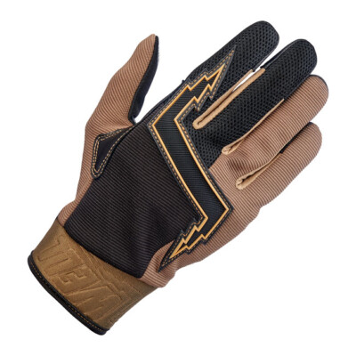 Biltwell, Baja Gloves - Chocolate/Black Men's Size L