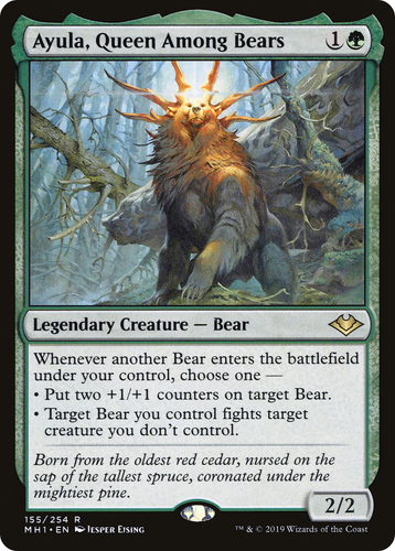 Ayula, Queen Among Bears MTG EDH Commander Deck, Tribal Bears! - Picture 3 of 8