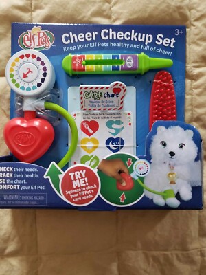 NIP Elf on the Shelf Elf pets cheer check up set
