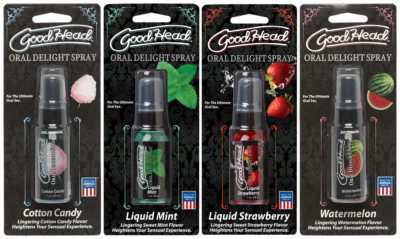 Goodhead Deep Throat Oral Sex Enhancer Delight Flavored Liquid Spray 1 oz