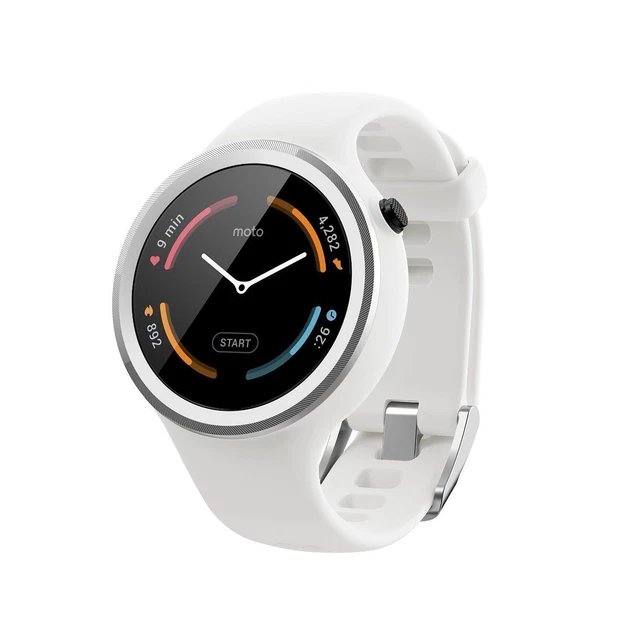 Motorola Moto 360 Rubber Case Smart Watches for Android