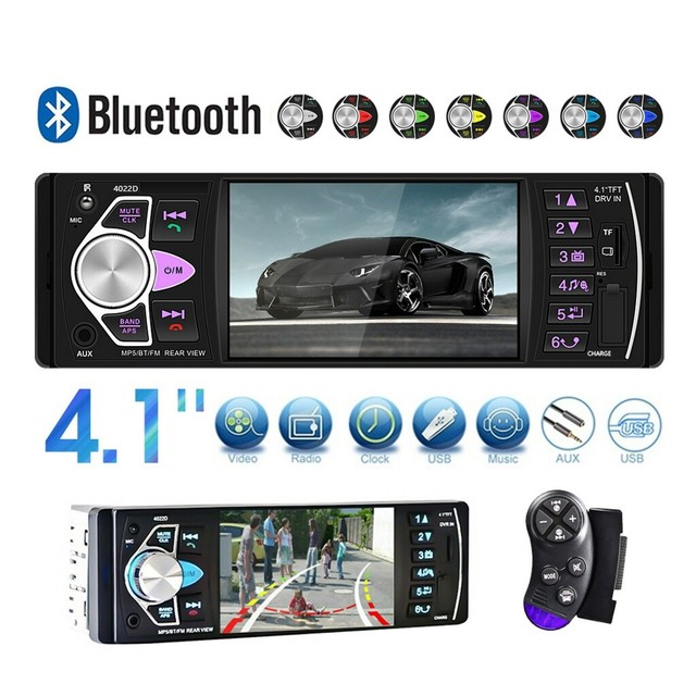 Autoradio Bildschirm Display Video Monitor Bluetooth Freisprech Usb Sd 1 Din Gunstig Kaufen Ebay