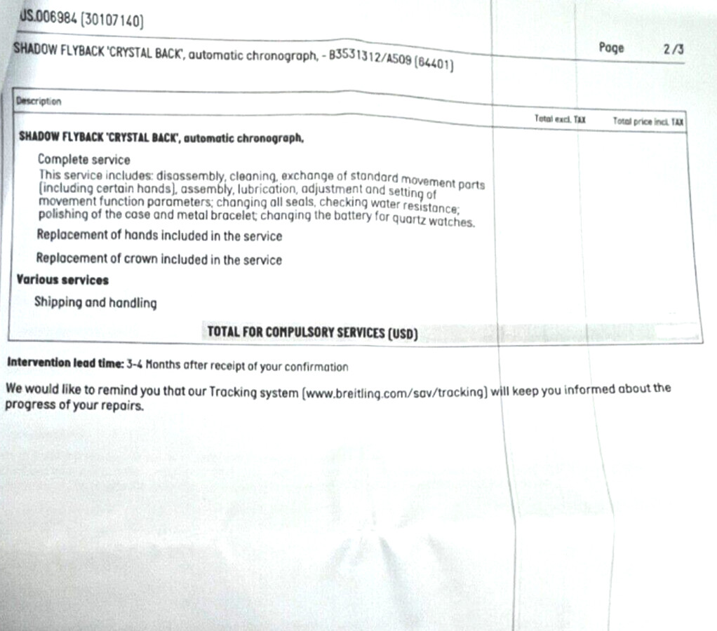 Breitling Shadow Flyback B35313 Automatic Chronog… - image 8