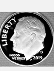 2019 S Roosevelt 99.9% Silver Dime DCAM GEM PROOF DIRECT FROM SET
